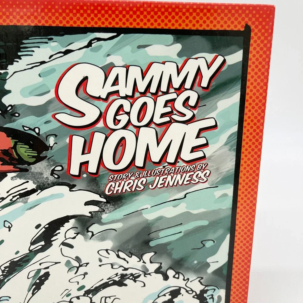 Sammy Goes Home Chris Jenness Signed Childrens Book Hardcover Alaska Nature